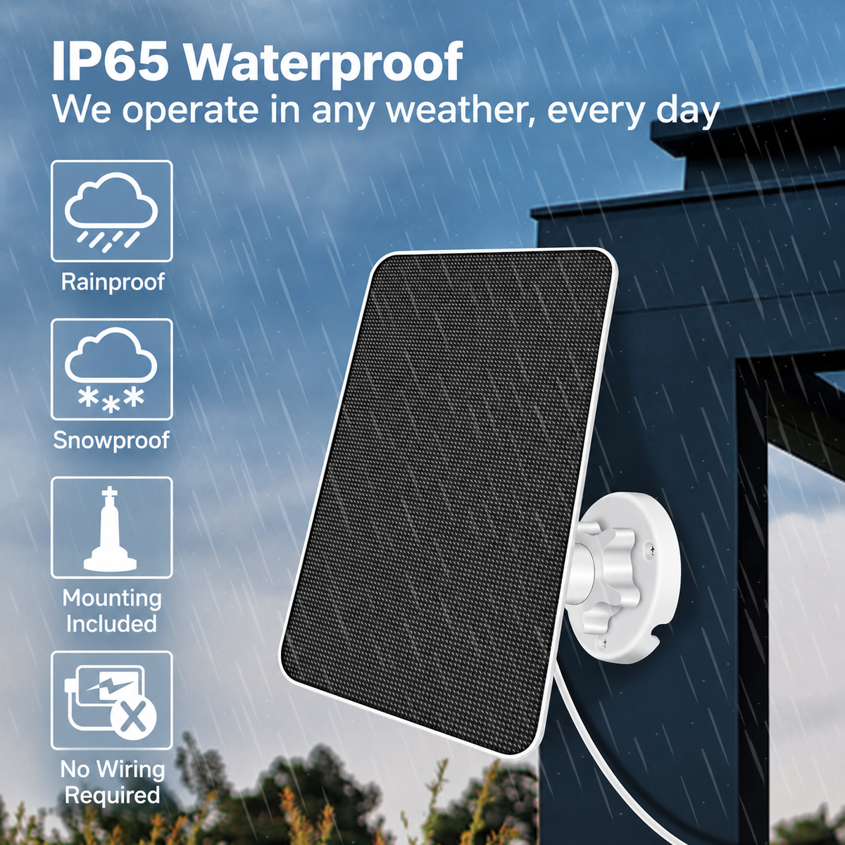 Ring Solar Panel for Spotlight Cam Plus/Pro and Stick-Up Cam