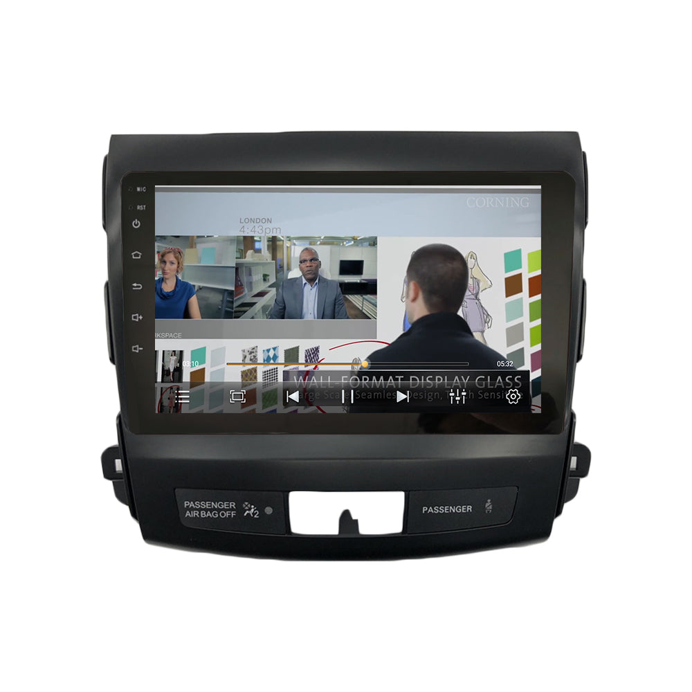 Android 10 9-inch Car Stereo Navigation for Mitsubishi Outlander 2005-2012