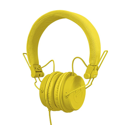 Reloop RHP-6 Yellow DJ Headphones with Foldable Design