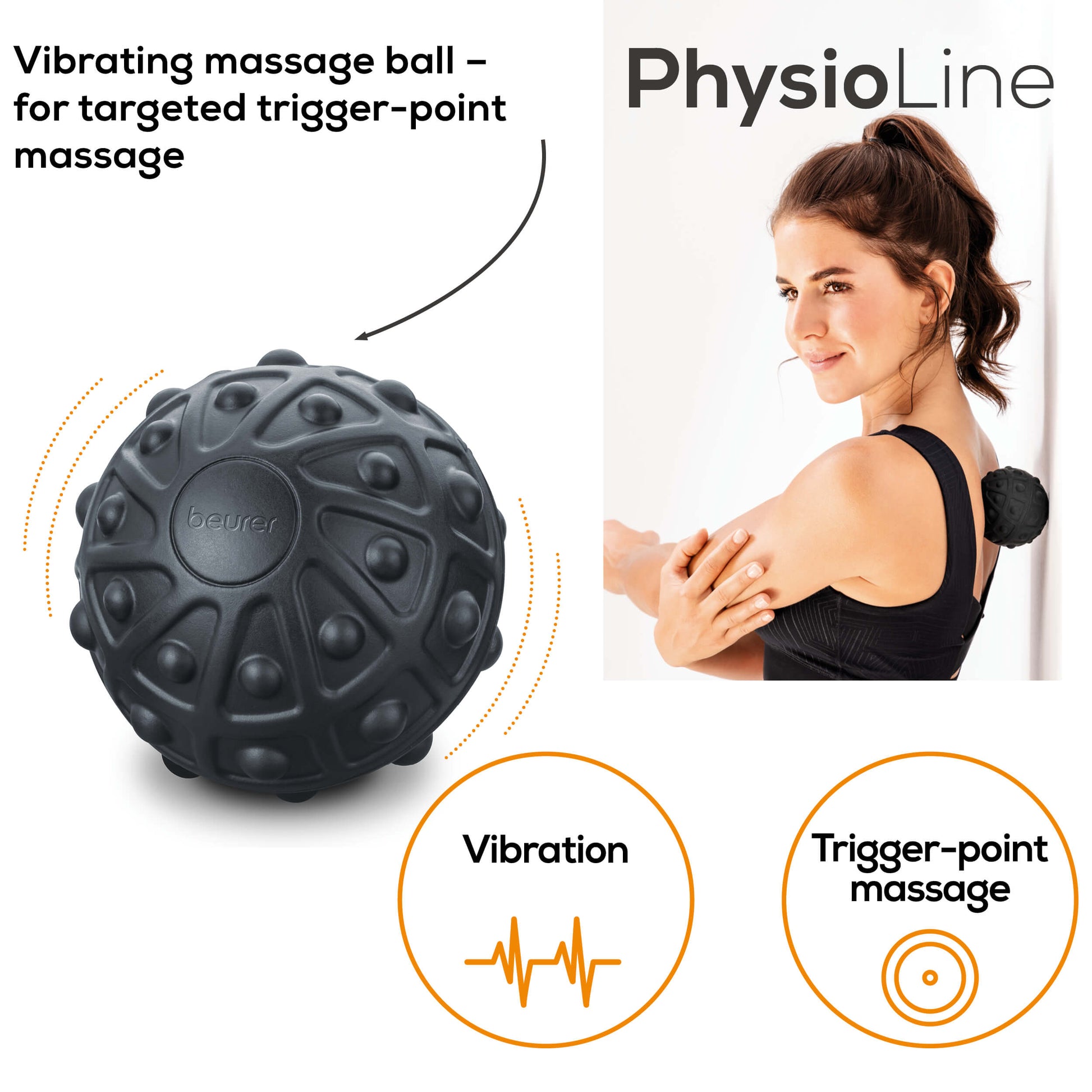 Beurer MG 10 Portable Vibrating Massage Ball: Ultimate Muscle Relief Tool