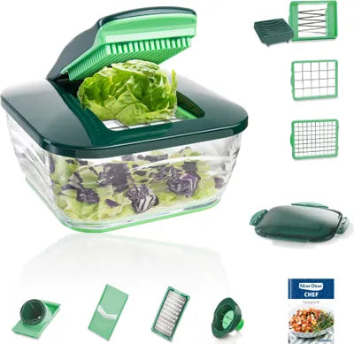 Genius Nicer Dicer Fusion Julietti Kitchen Tool Set 16-Piece