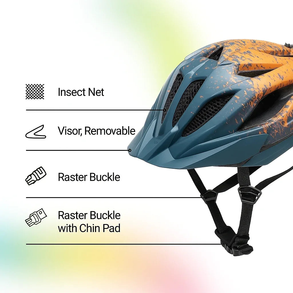 KED Street Jr. Pro Youth Bicycle Helmet - Safety, Comfort, LED Light - Gomix Brands Outlet