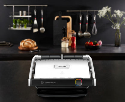 Tefal OptiGrill Elite XL Health Grill 8 Portions Stainless Steel