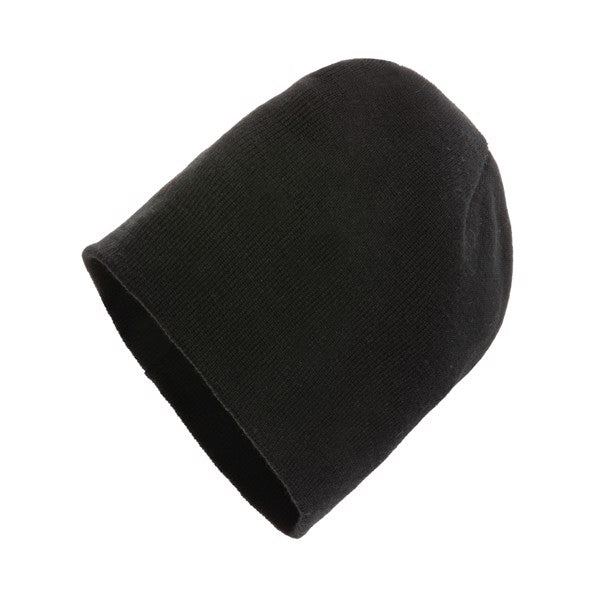 Impact AWARE™ Sustainable Polylana Classic Beanie - Eco-Friendly Black Knit Hat