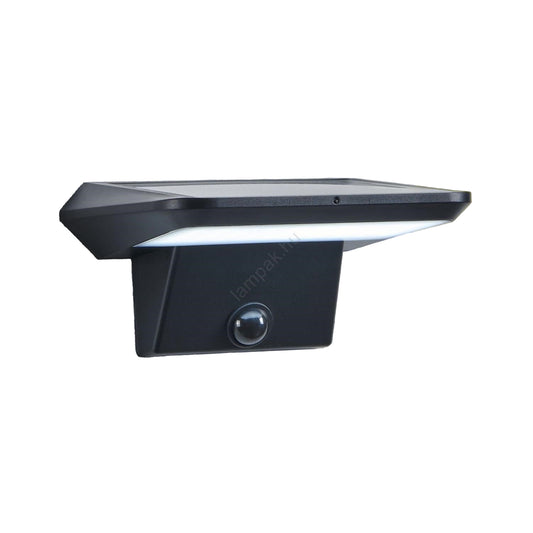Eglo Porrassa 20W LED Solar Wall Light with Motion Sensor, IP44 Outdoor