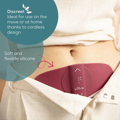 Beurer EM 50 Menstrual Relax Portable Heat & EMS Pain Relief Device