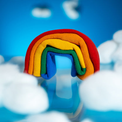 SOXO Unisex Rainbow Socks Boxed Gift Set - Colorful, Fun, Comfortable Everyday Wear