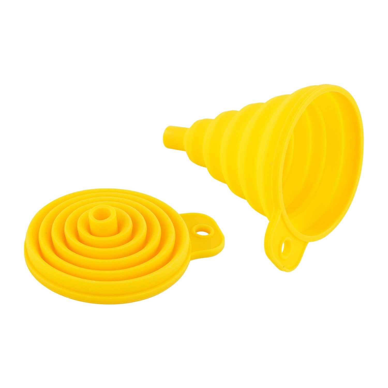 Flexible Silicone Collapsible Funnel for Art Crafts Painting Liquid Transfers Easy Storage