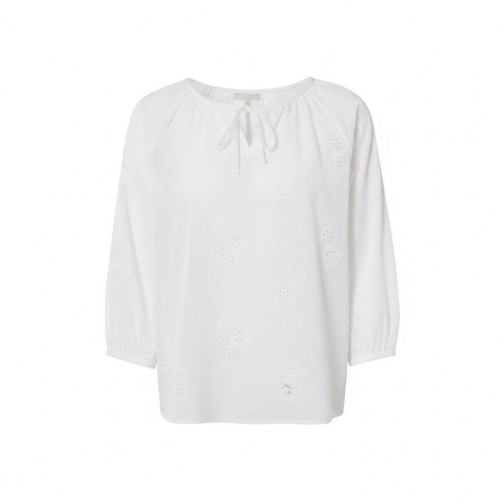 esmara Damen Cotton Blouse with Embroidery