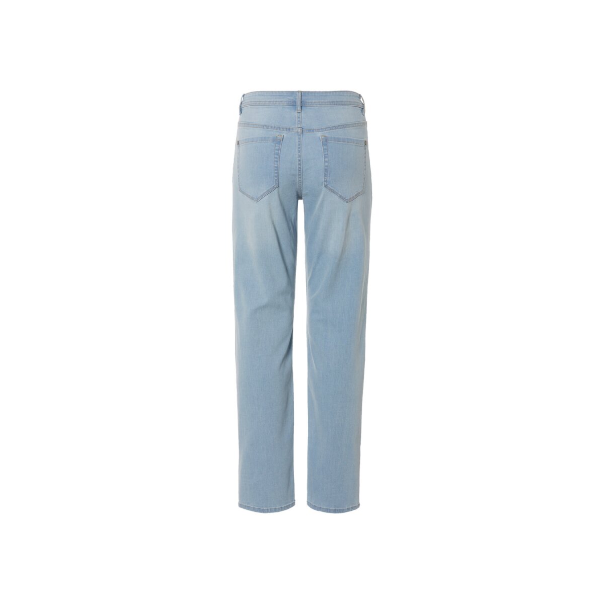 ESMARA Women's Jeans Straight Fit High Waist Blue 36 Damaged