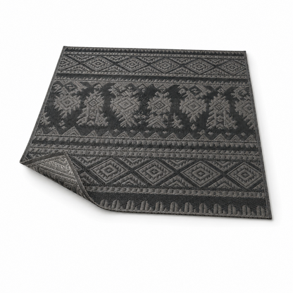 Geometric Rug Woven Indoor & Outdoor Rug