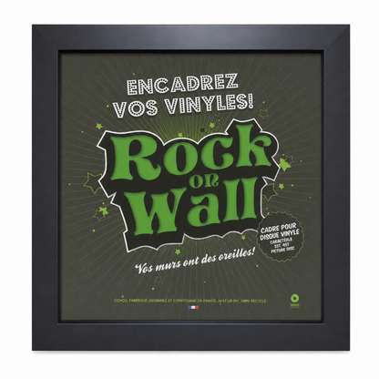 Rock on Wall Vinyl Record Frame
