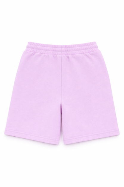 Cat & Jack Girls' Lavender Fleece Shorts with Elastic Waistband