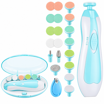 Zooawa(cc) M2301 17 IN 1 Electric Nail Care Set