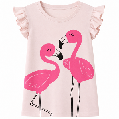 Lupilu Girls Cotton T‑Shirt