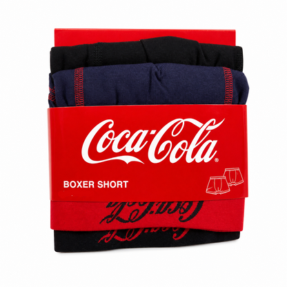 Coca-Cola Cotton Blend Men's Boxer Set - Pack of 2