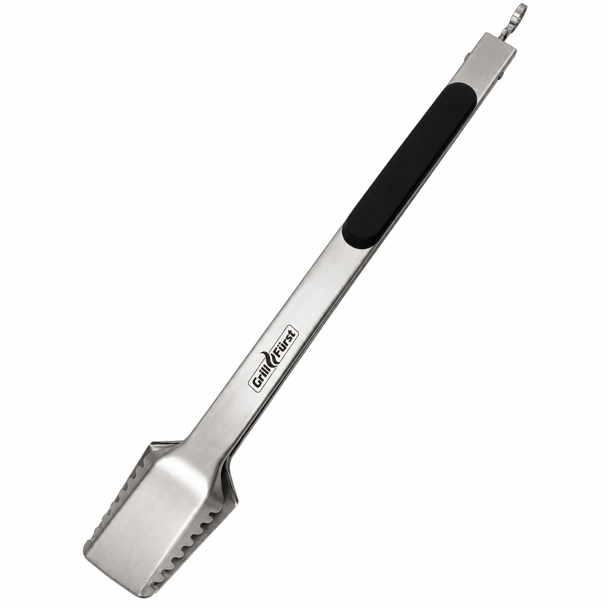Grillfürst Premium Stainless Steel BBQ Tongs with Spatula Head