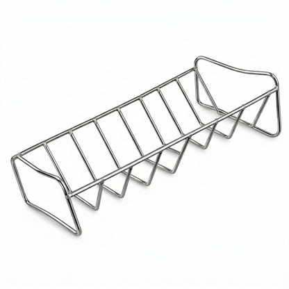 Grill Meister 2 in 1 Spareribs & Roast Holder 28cm