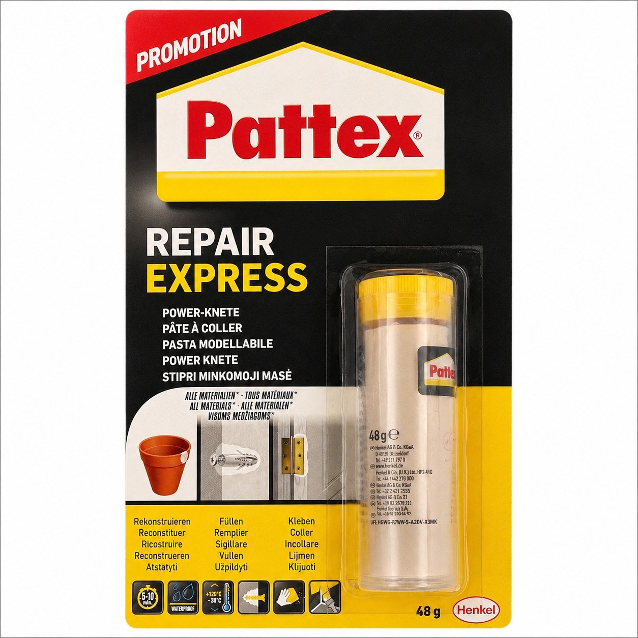 Pattex Express Repair Putty Universal