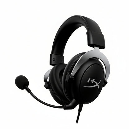 HyperX CloudX Wired Gaming Headset for Xbox Black-Silver