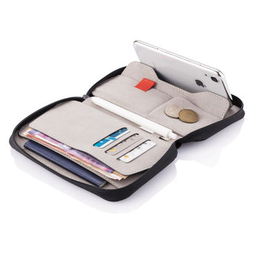 XD Design RFID-Protected Passport Holder with Phone Stand & Wallet Function