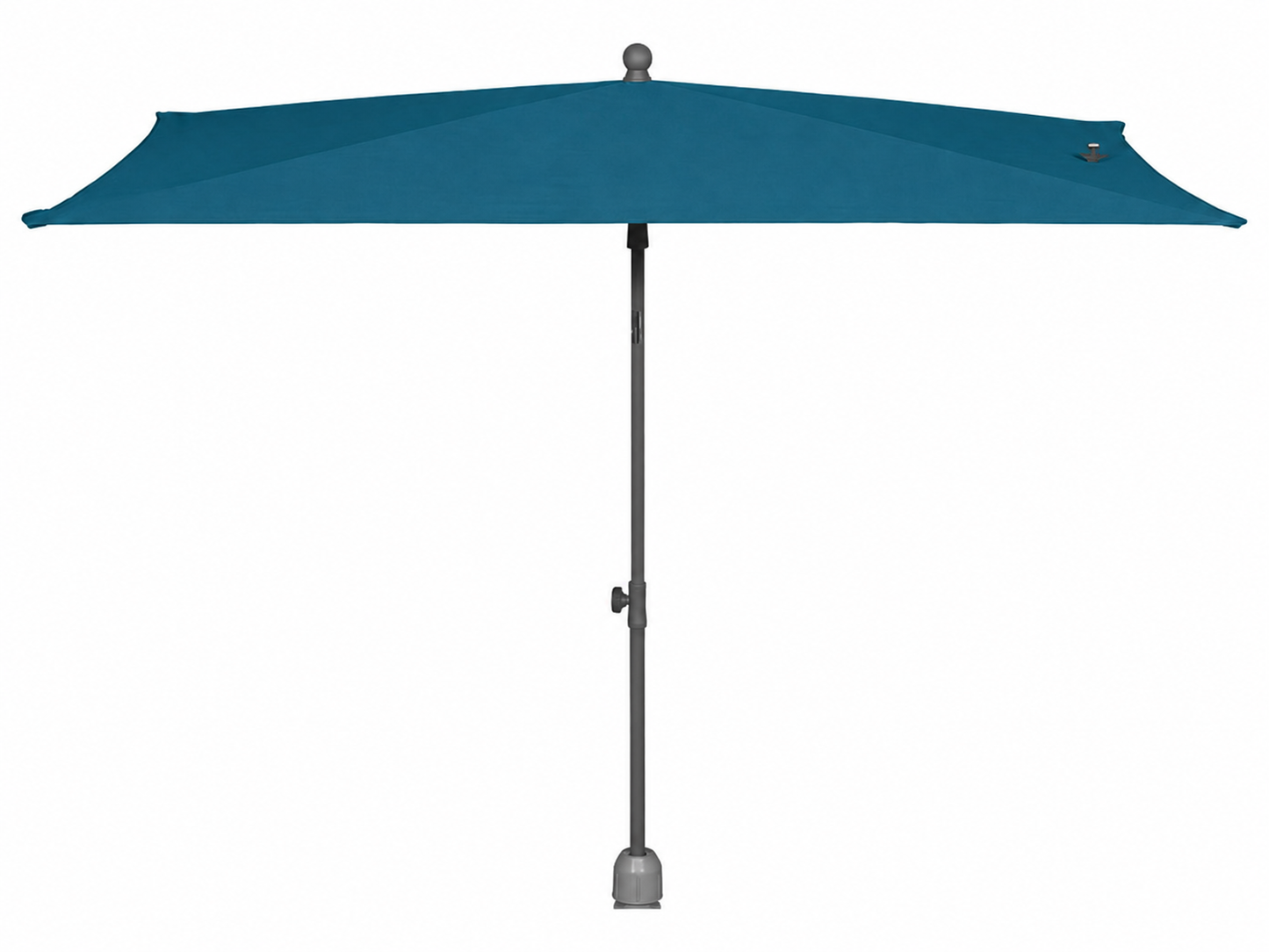 Livarno Home Rectangular Parasol 210x140cm UV80 Steel