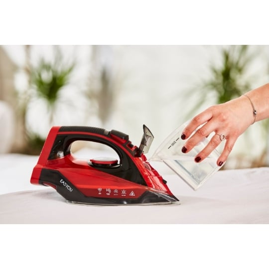 SENYA Simple Move Cordless Steam Iron 2400W Red
