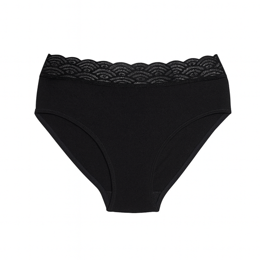 Feel Natural Lace Washable Menstrual Briefs for Reliable, Comfortable Protection