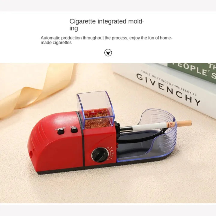 LIDA LD-2015 Electric Cigarette Roller 8mm Red