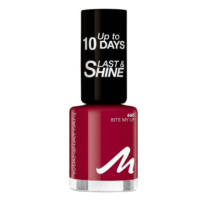 MANHATTAN Cosmetics Last & Shine Nail Polish 8ml, 660
