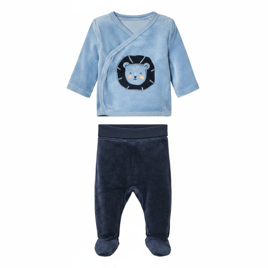 Lupilu Baby Set 2-Piece Organic Cotton Blue