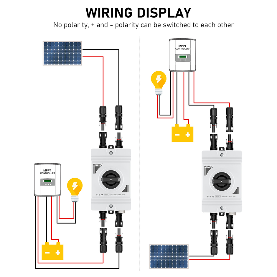 Dihool DKPM40 Solar Disconnect Switch 40A