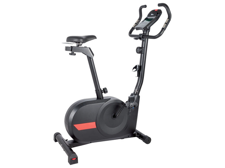 CRIVIT Adjustable Home Exercise Bike with Magnetic Resistance and LCD Display