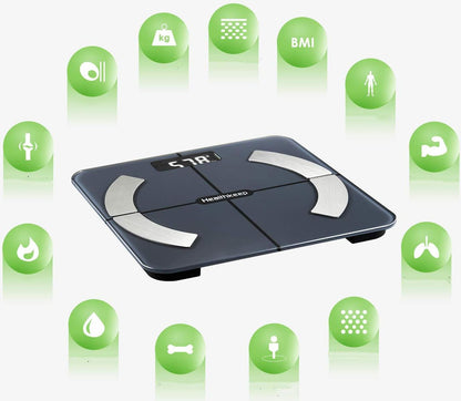 Healthkeep FG263LB Bathroom Scale Black