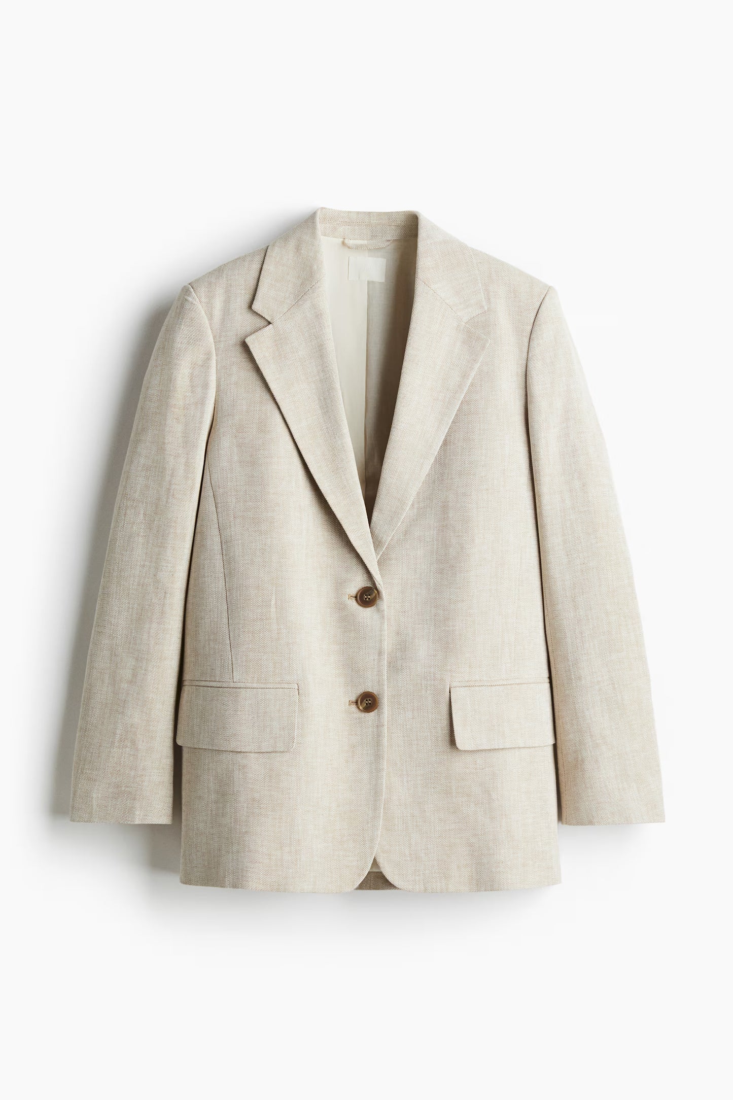 H&M Linen-Blend Blazer
