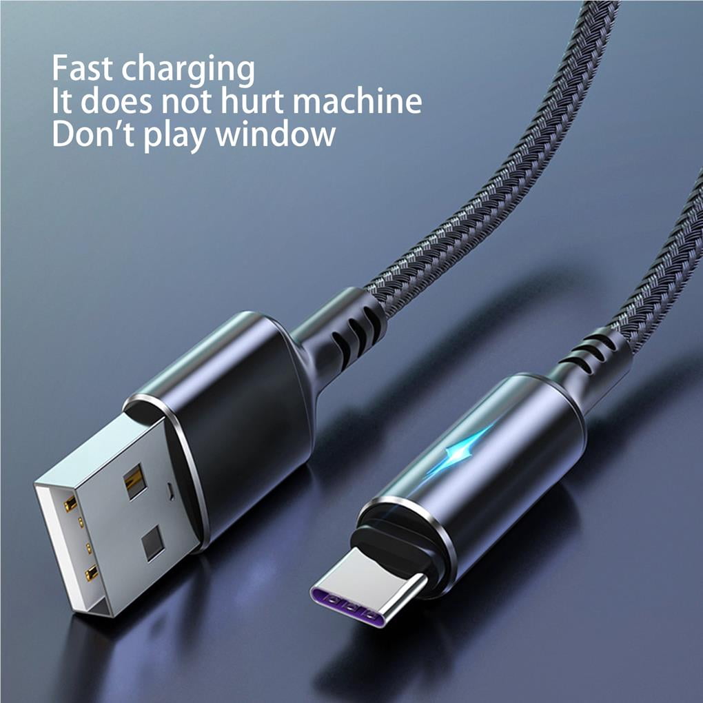 Keepw 5A 40W Type-C Woven Charging Cable