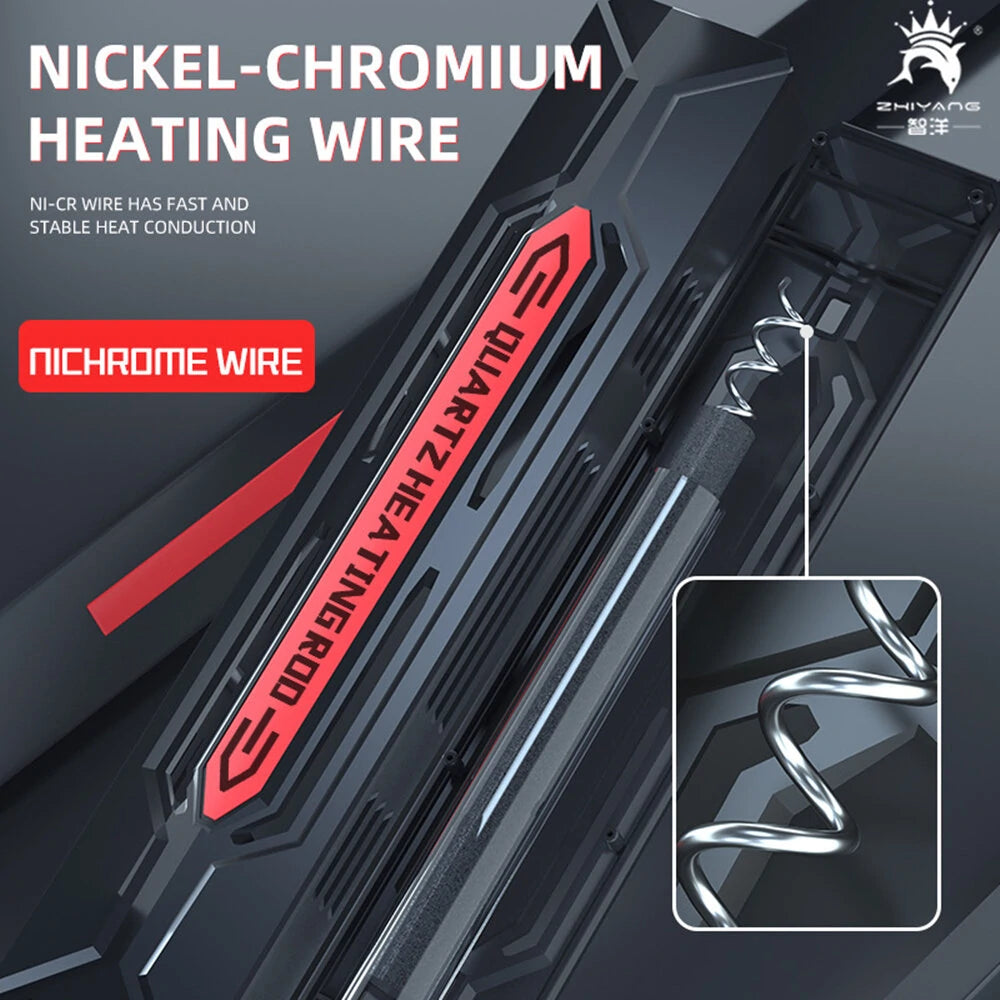 Smart Submersible Aquarium Heater with LED Display & External Temperature Controller