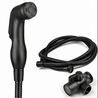 STOAT Portable Brass Bidet Sprayer Kit