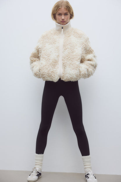 H&M Outdoor Fleece Leggings Hight Waist Regular Length