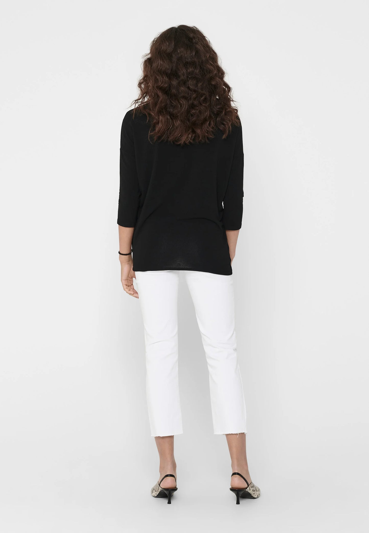 ONLY Women's Glamour JRS NOOS Black Long Sleeve Top - Soft & Versatile