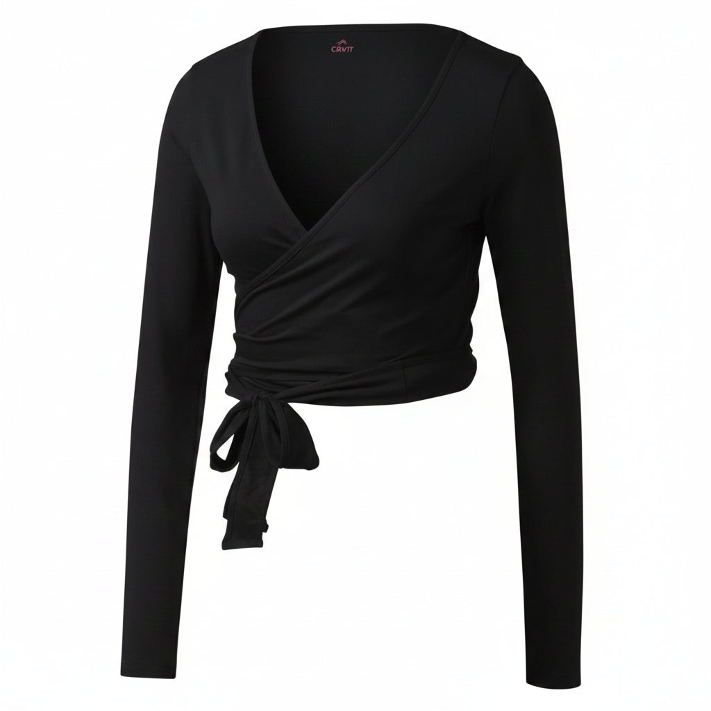 Crivit Women's Functional Long Sleeve Top Black L