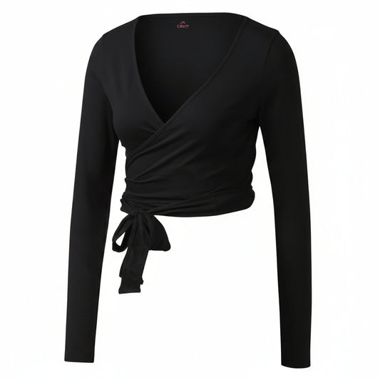 Crivit Women's Functional Long Sleeve Top Black L