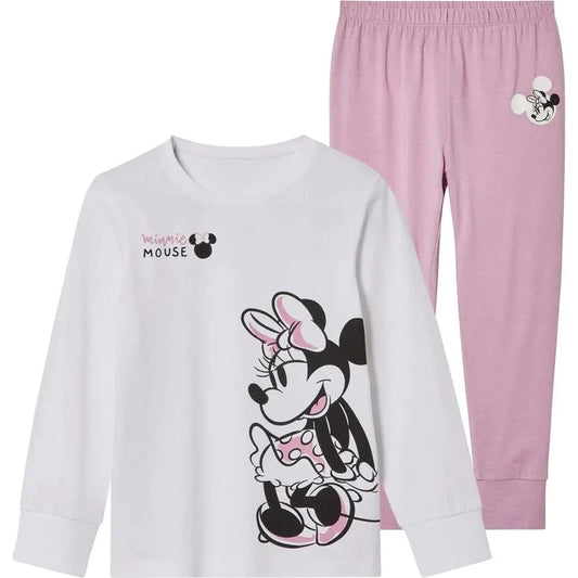 Lidl Girls' Soft 100% Cotton Long Sleeve Pajama Set for Comfortable Sleep