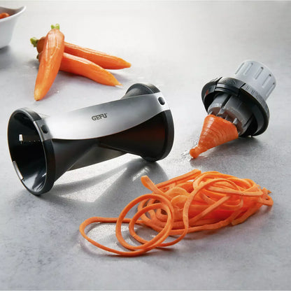 GEFU Spirelli 2.0 Vegetable Spiral Slicer Maker for Zucchini Noodles Carrots