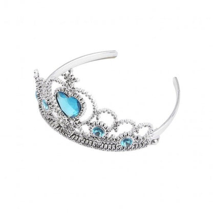 Elsa Princess Dress-Up Accessory Set: Gloves, Wig, Crown, Wand