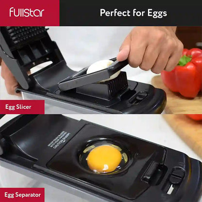 Fullstar 11-in-1 Stainless Steel Vegetable Chopper & Spiralizer