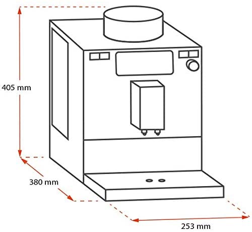 Melitta Varianza CSP F57/0-102 Coffee Machine Black