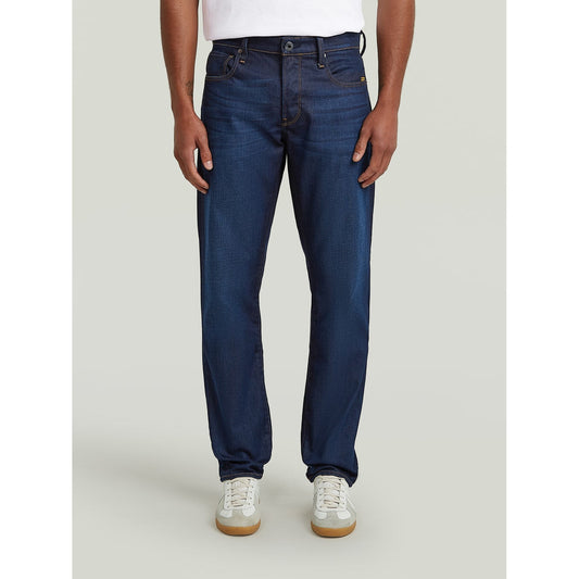 G-Star 3301 Men's Classic Straight Fit Dark Blue Denim Jeans