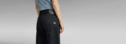 G-Star Judee Women's Low Waist Loose Fit Black Denim Jeans - Gomix Brands Outlet