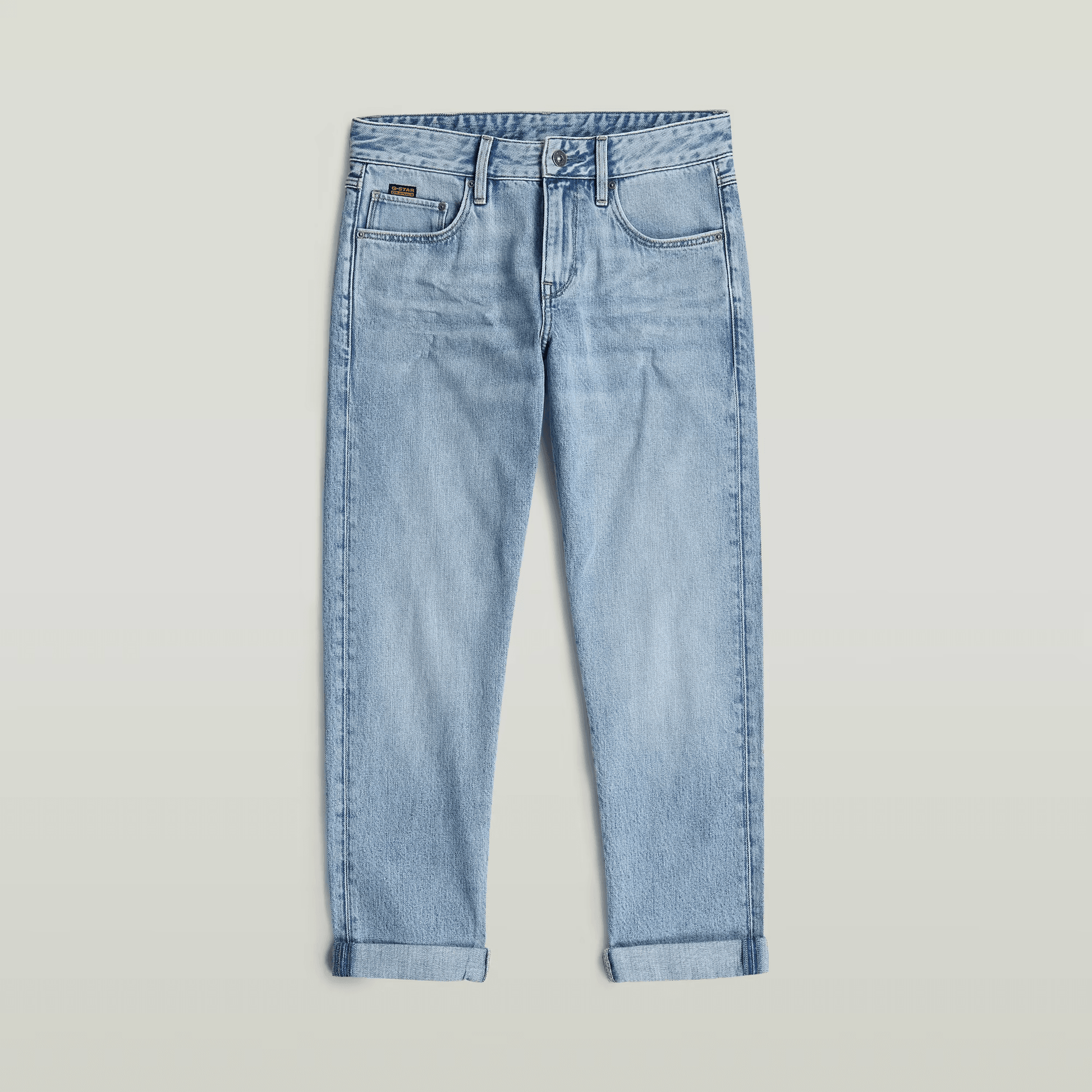 Kate Boyfriend Jeans in Sun Faded Blue Cape